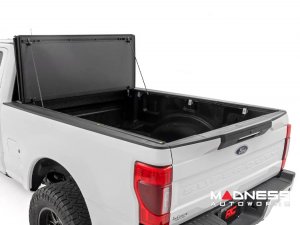 Ford Super Duty Bed Cover - Tri-Fold -  Flip Up - Hard Cover 6'10" Bed - 2017-2023